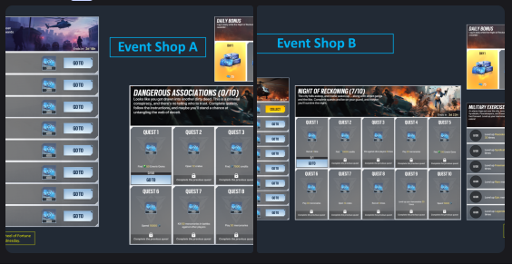 Calendrier du jeu